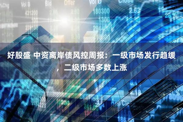好股盛 中资离岸债风控周报：一级市场发行趋缓，二级市场多数上涨